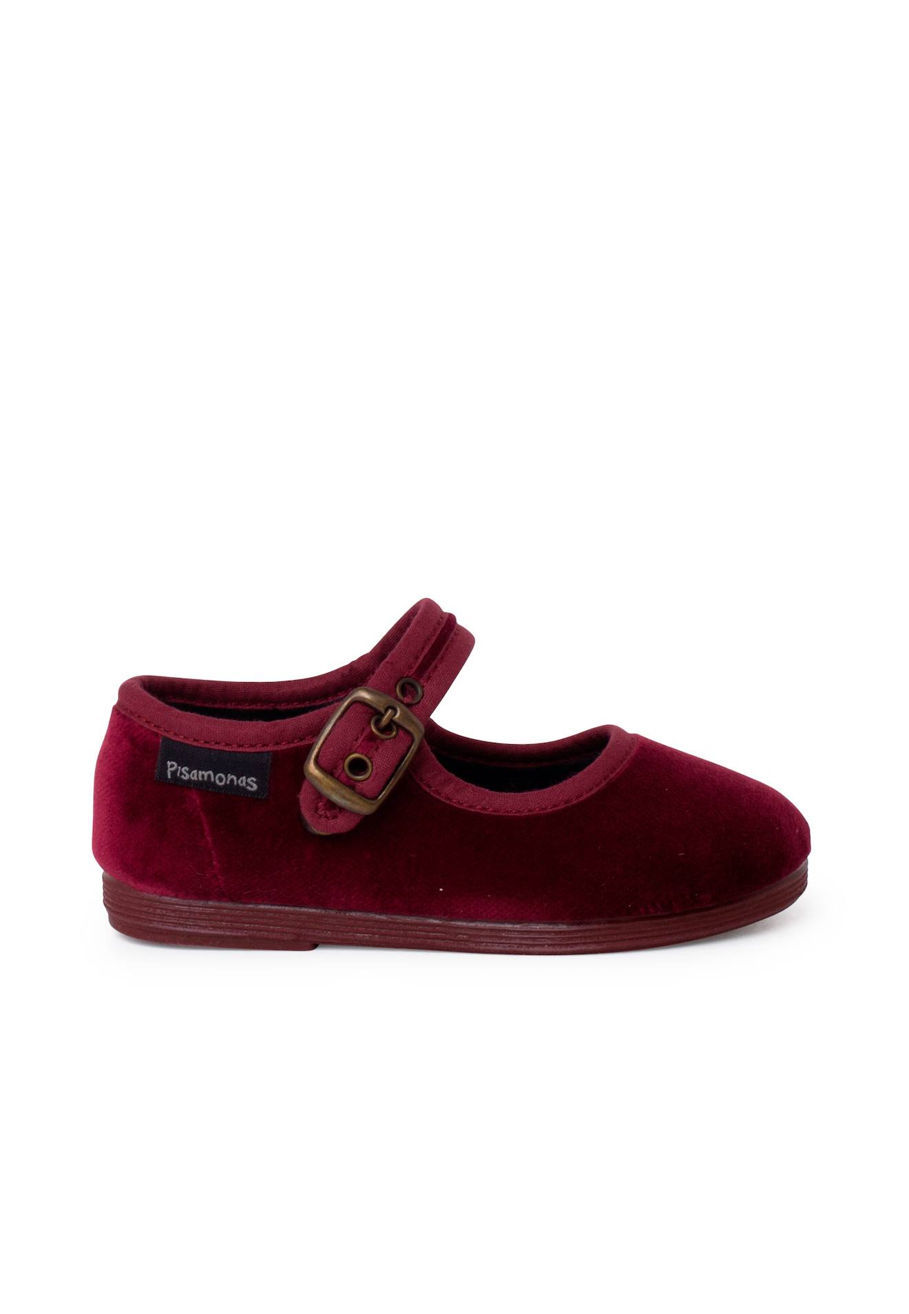 Babies Velours Boucle Dore Vieillie Bordeaux 39$