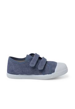 Chaussures-Chaussures garçon 23-38-Baskets, tennis-Baskets souples en toile éco à scratch