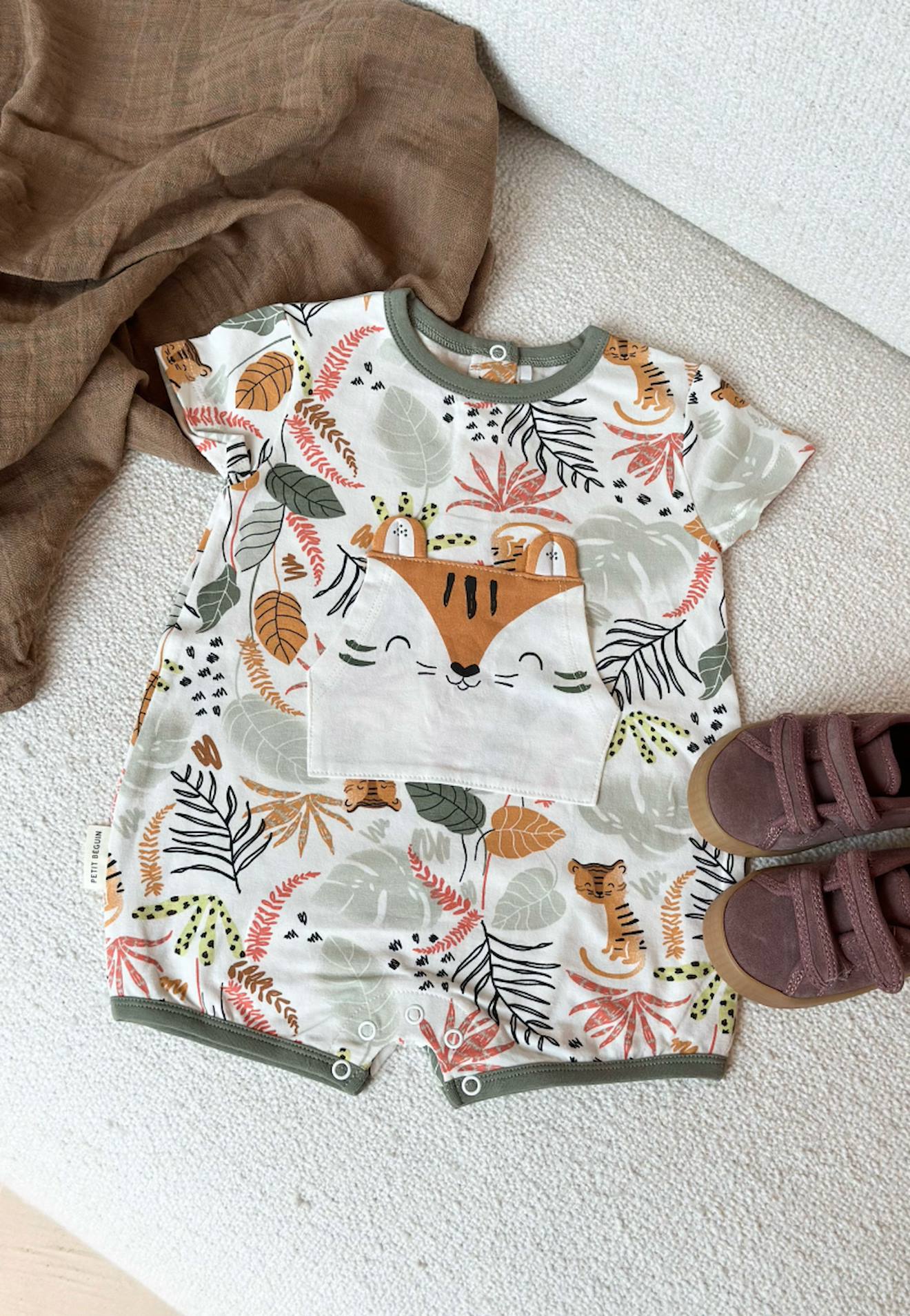 Barboteuse Bébé Dumbea Ecru