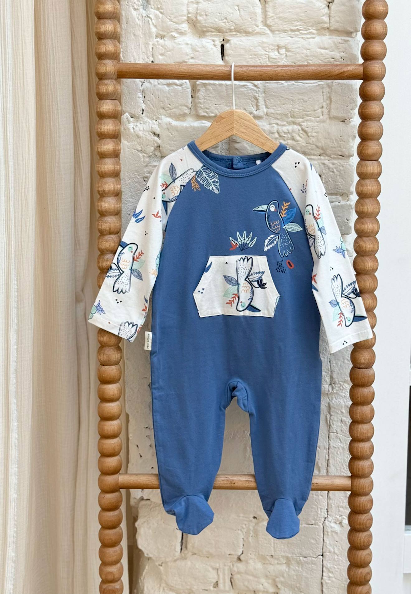 Pyjama bébé mexico bleu