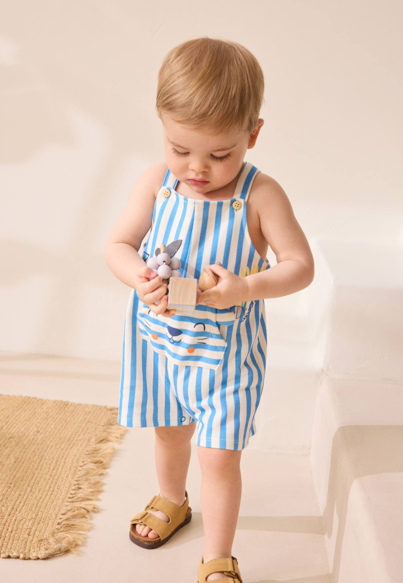 Salopette Bébé Biscarosse Bleu