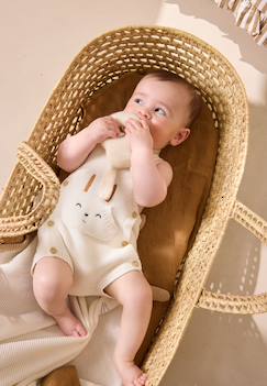 -Salopette bébé en tricot hello baby