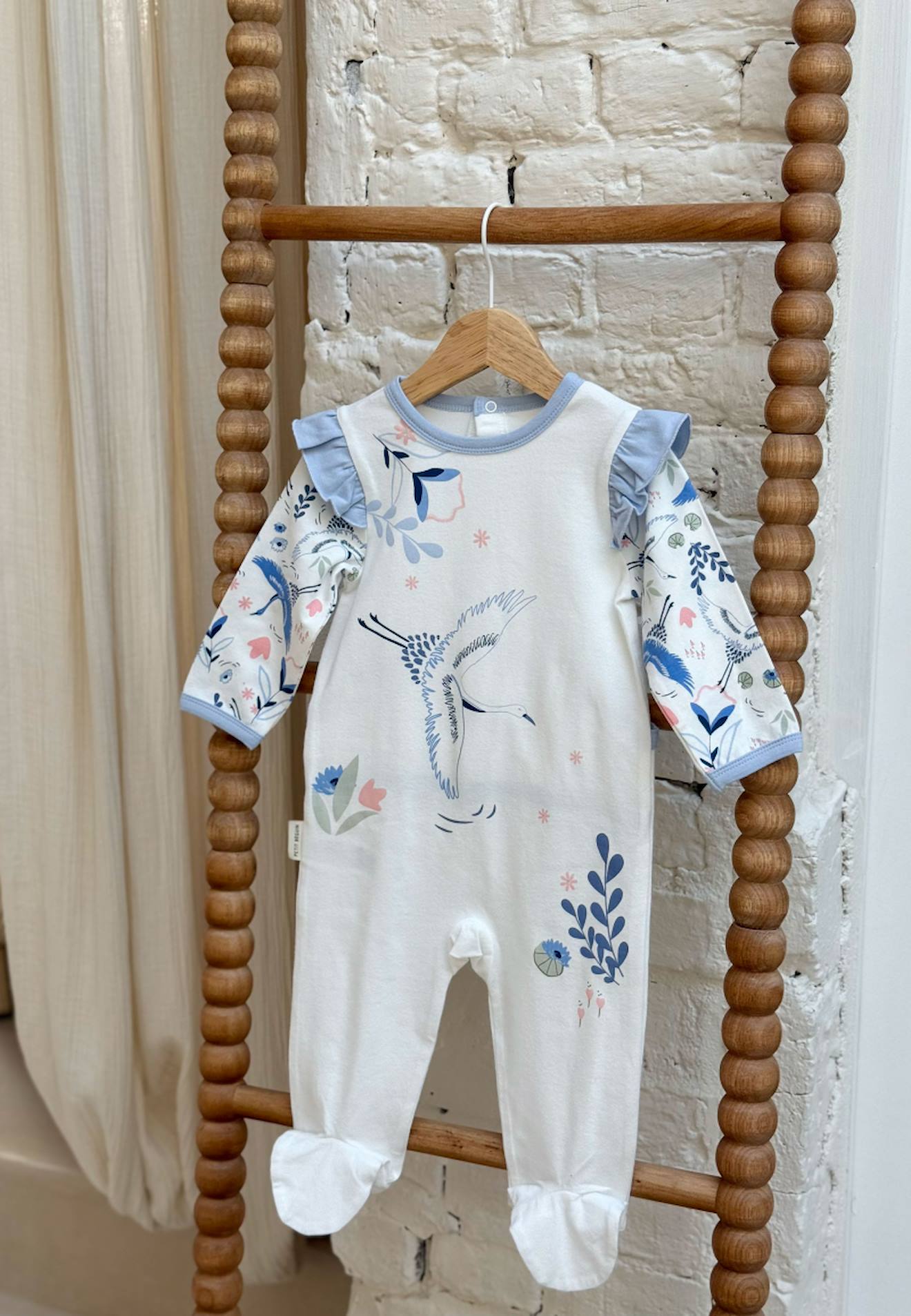 Pyjama Bébé Tiana Ecru
