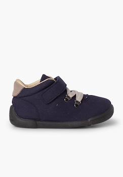 Chaussures-Chaussures fille 23-38-Chausson renforcé avec lacets élastiques et sangle adhérente