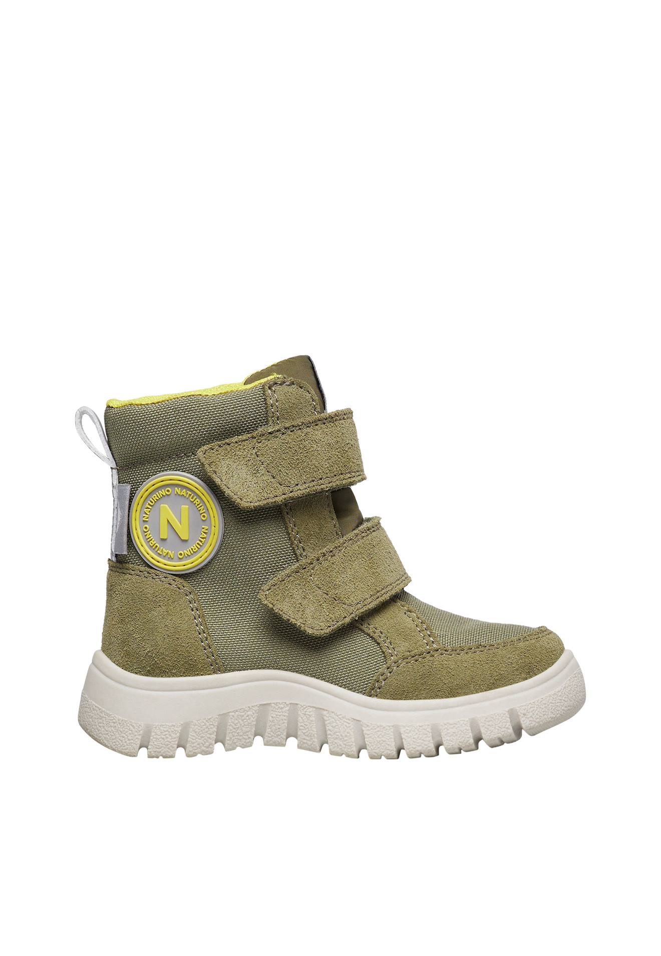 Bottes En Sude Et Tissu Technique Geminae 3 Vl Wp Kaki 91$