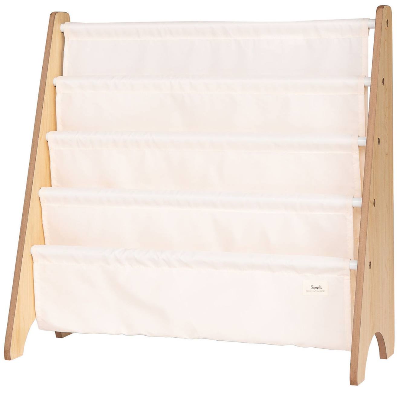 Bibliothèque En Tissu Beige Créme