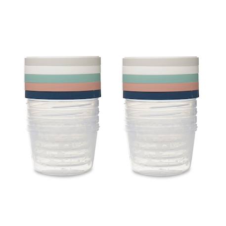 Thermobaby - 10 Boîtes De Conservation 250ml Transparent
