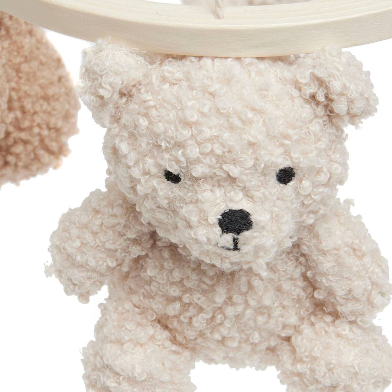 Mobile Bébé Teddy Bear Natural-biscuit Ecru, Marron Clair (Jollein) - Image 2