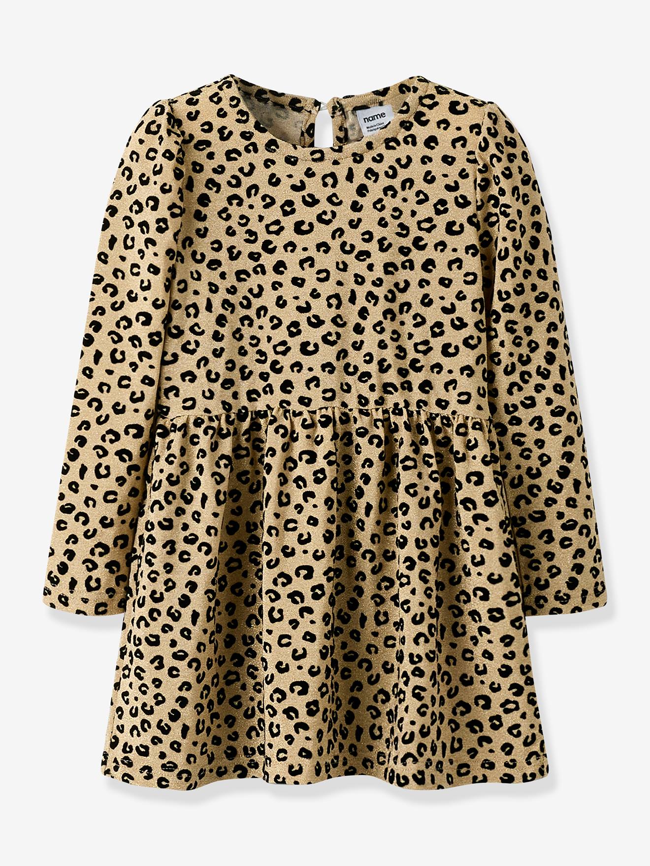 Robe NMFREBEKKA fille NAME IT marron