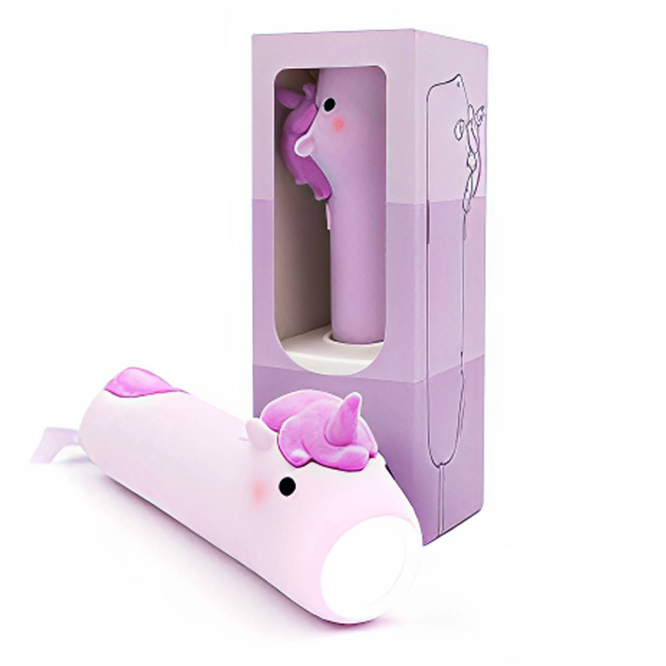 Lampe Torche Animaux En Silicone Pour Enfants Rose