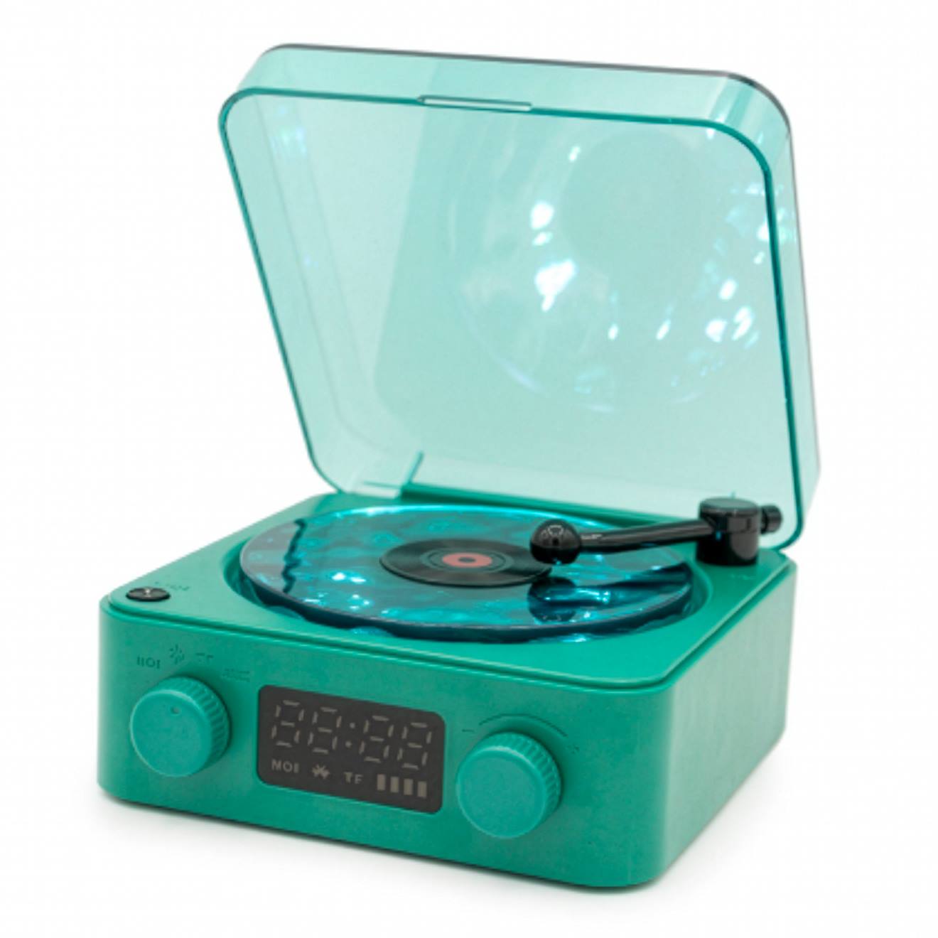 Veilleuse Tourne-disque Sensoriel Magic Wave Vert (Little Lights) - Image 2
