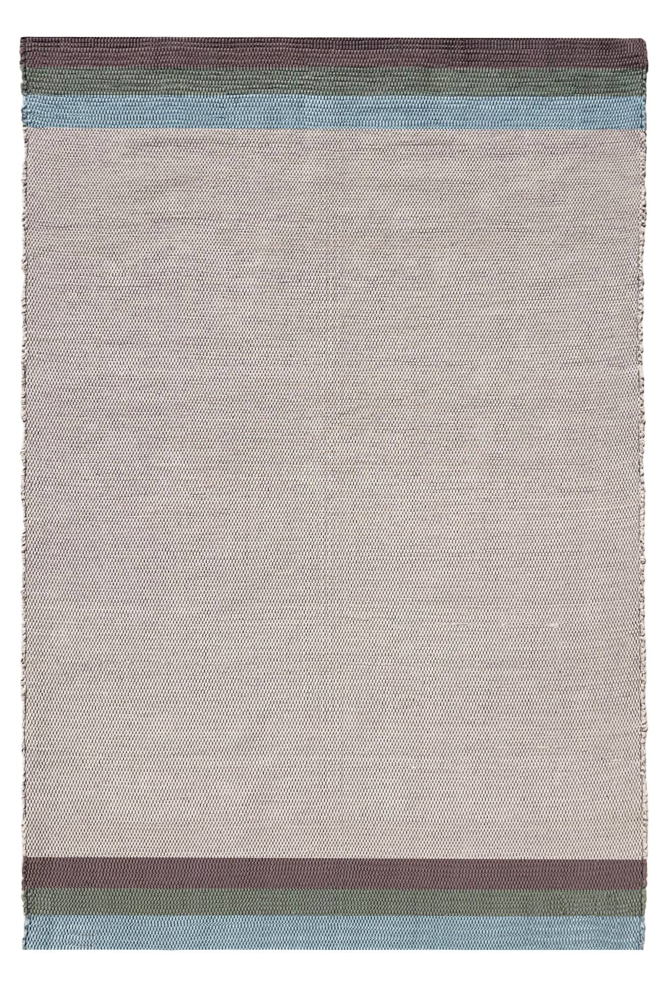 Tapis En Coton Recyclé Tissé À La Main Fado Beige