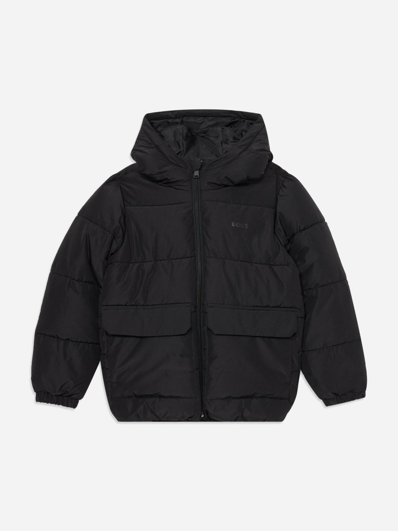 Doudoune À Capuche Black