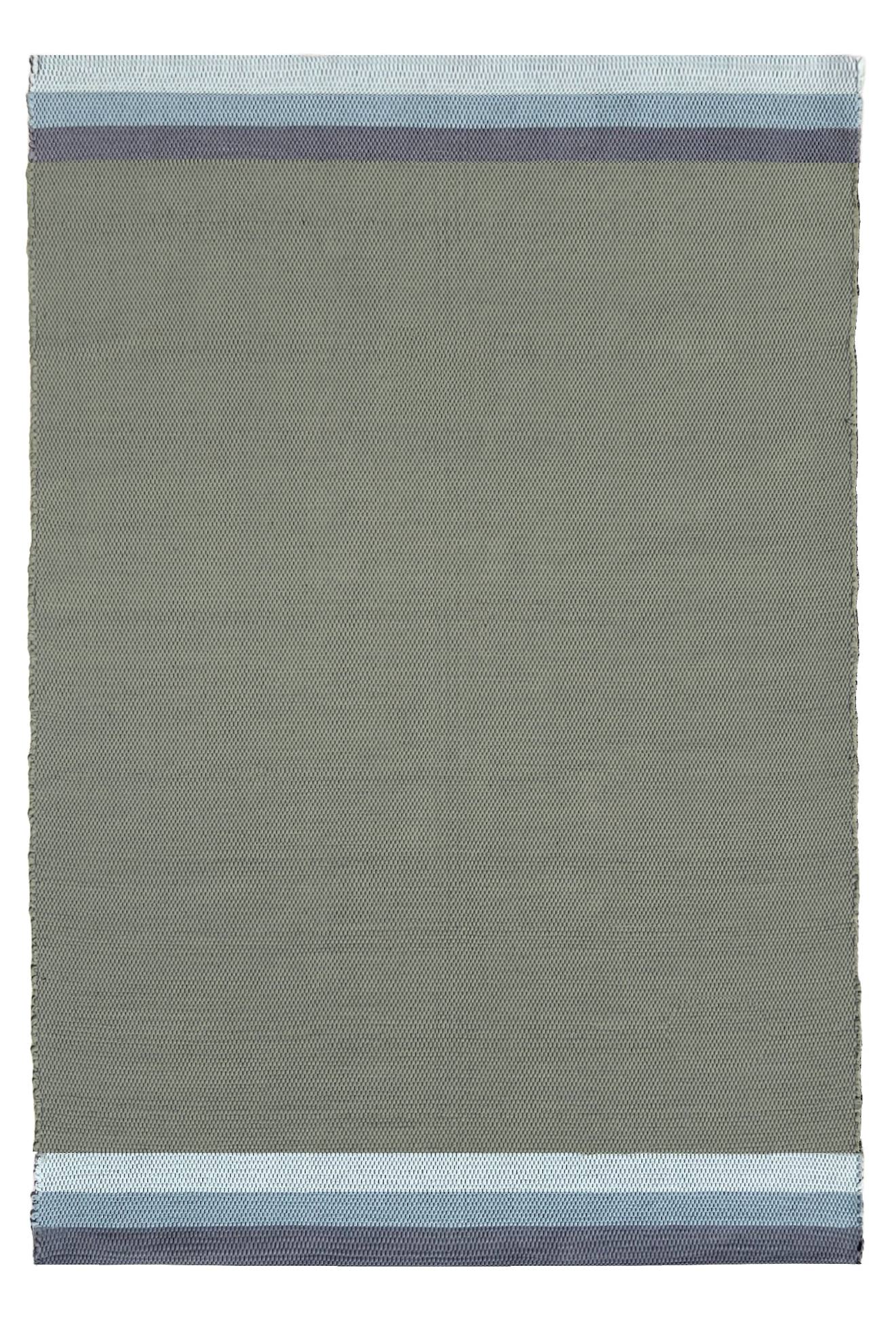 Tapis En Coton Recyclé Tissé À La Main Fado Vert