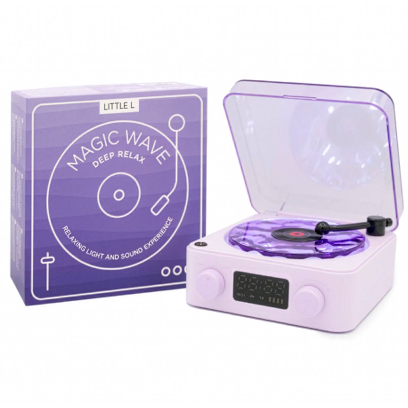 Veilleuse Tourne-disque Sensoriel Magic Wave Rose Veilleuse Tourne-disque Sensoriel Magic Wave Rose