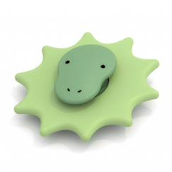 Jouet-Premier âge-Jouet d'éveil spinner à ventouse dinosaure