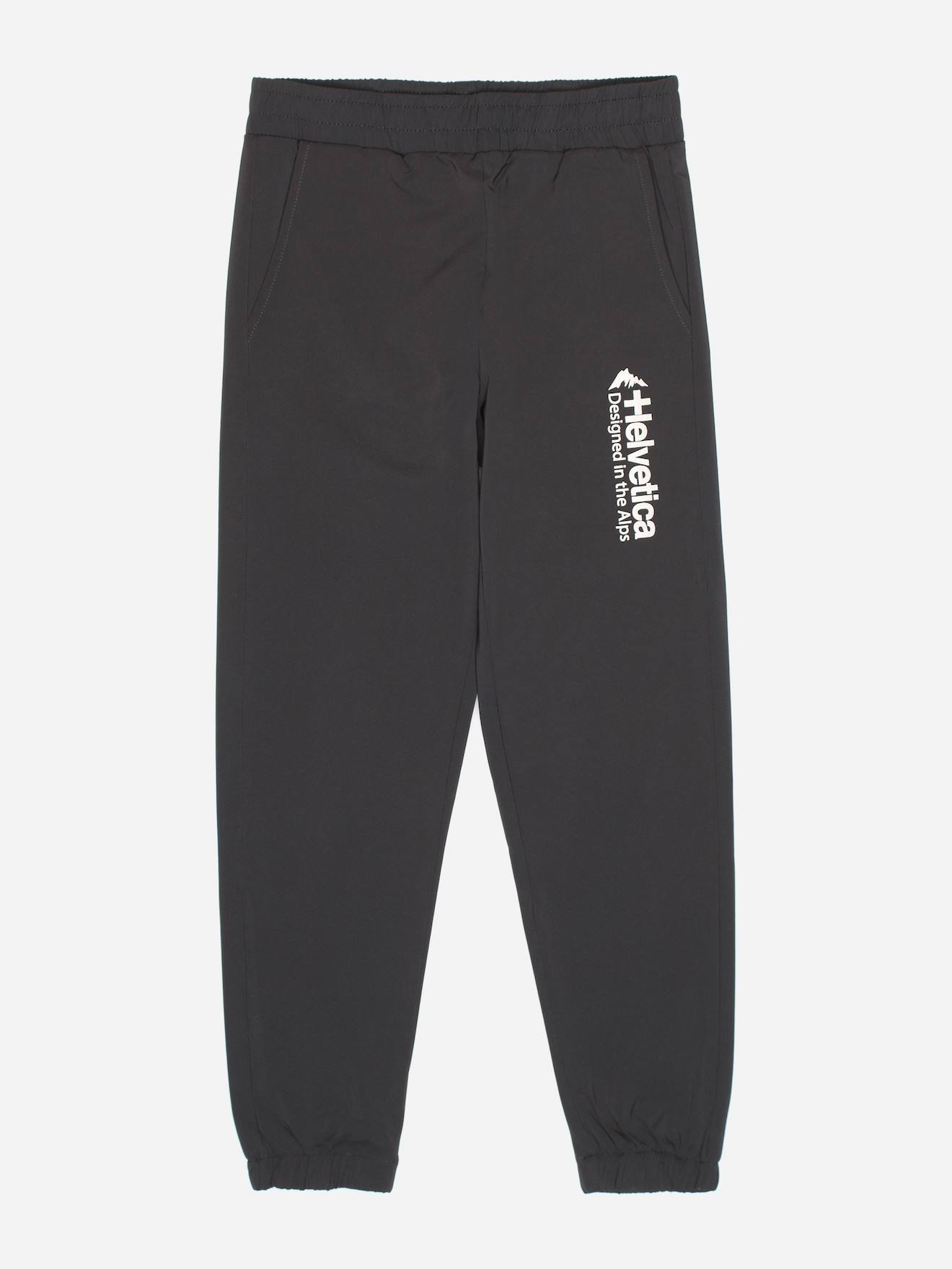 Jogging Taille Élastique Gris Foncé