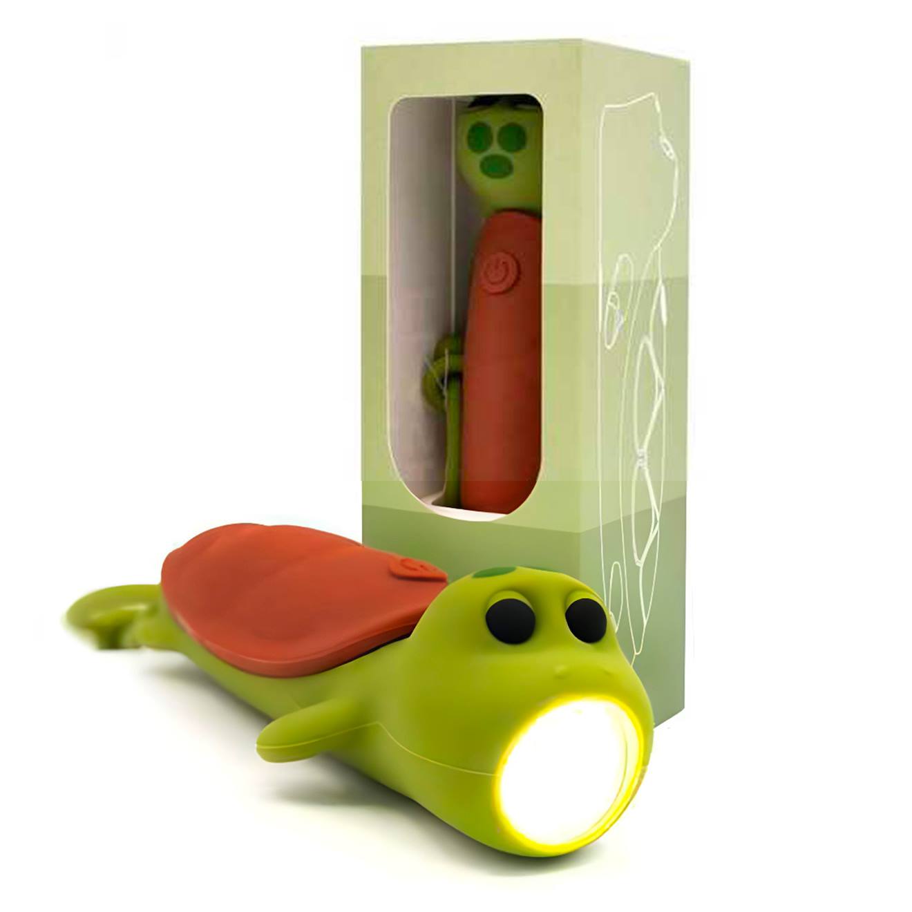 Lampe Torche Animaux En Silicone Pour Enfants Marron
