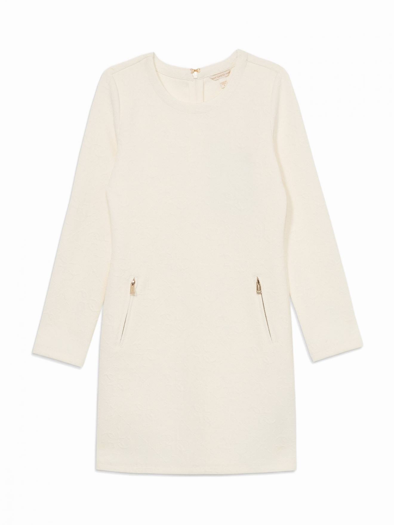 Robe Junior Dress Cream White