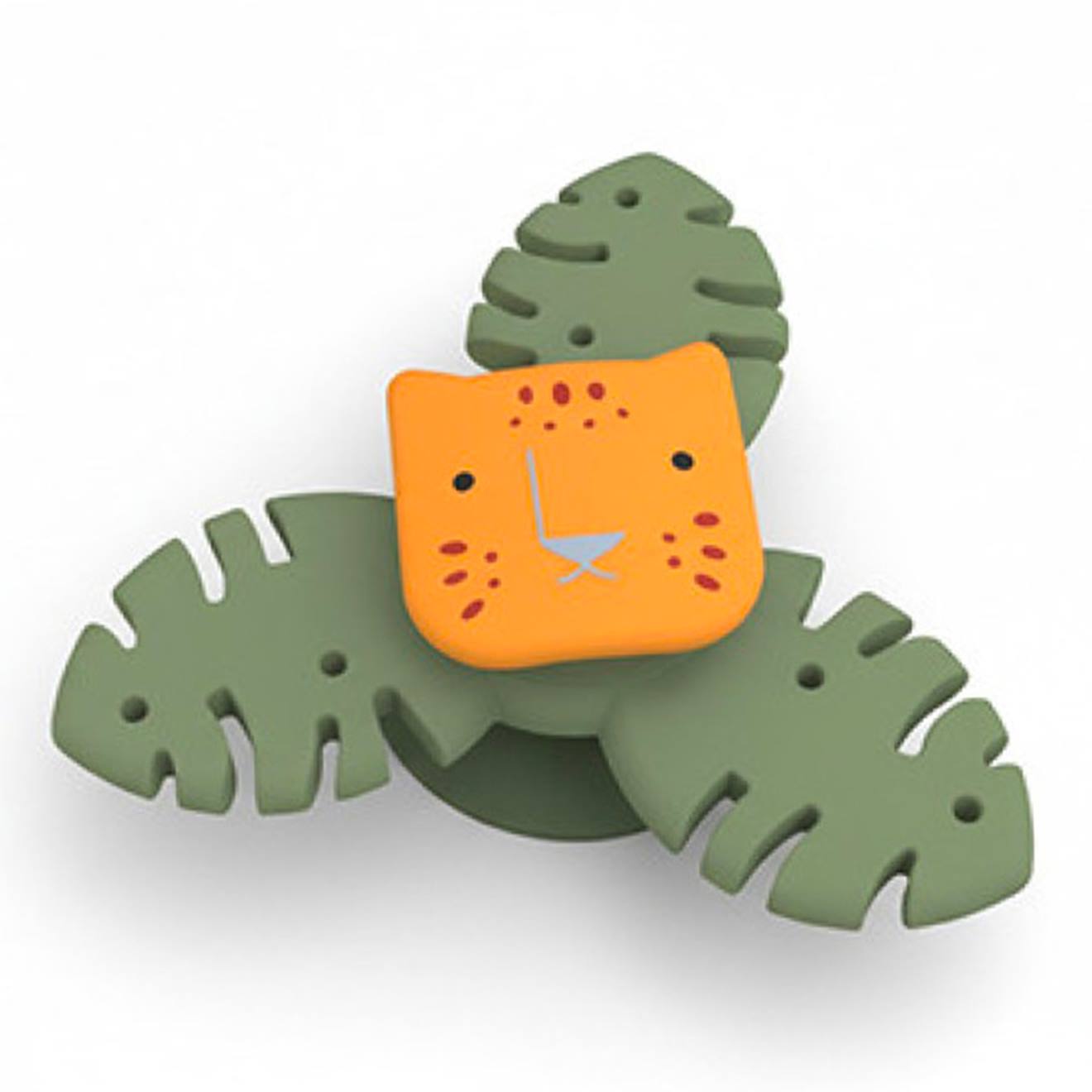 Jouet D'éveil Spinner À Ventouse Tigre Vert, Tigre