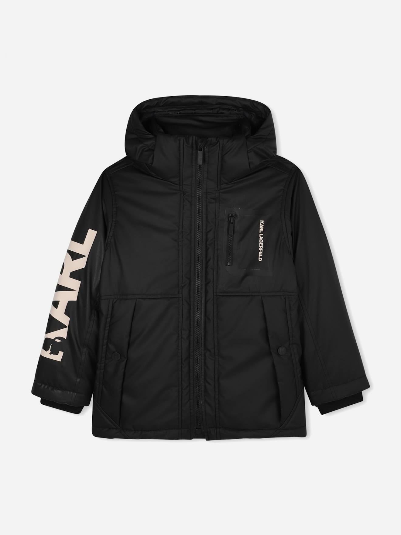 Parka À Capuche Black
