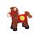 Peluche - race poneez sonore 22cm Bleu+Bleu clair+Corail+Foncé - Bleu clair+Jaune+Jaune - orange+Jaune - rouge+Orange+Rouge+Rouge - violet+Vert+Violet 33 - vertbaudet enfant 