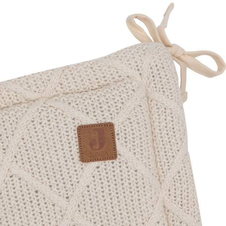 Tour de lit cosy knit biscuit (pour lits 60 x 120 ou 70 x 140 cm) Beige+Ecru+Marron 3 - vertbaudet enfant 