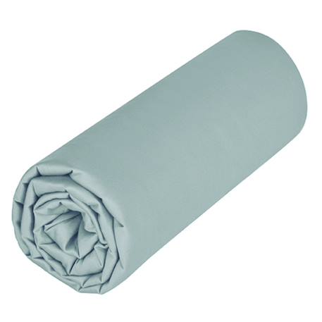 Drap-housse en coton Blanc+Bleu ciel+Gris+Rose+Vert amande 13 - vertbaudet enfant 