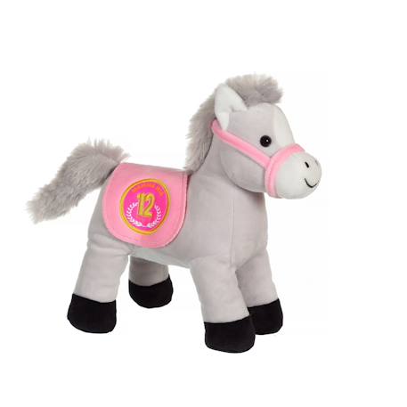Peluche - race poneez sonore 22cm Bleu+Bleu clair+Corail+Foncé - Bleu clair+Jaune+Jaune - orange+Jaune - rouge+Orange+Rouge+Rouge - violet+Vert+Violet 10 - vertbaudet enfant 