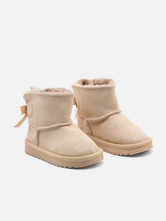 Chaussures-Chaussures bébé 17-26-Marche fille 19-26-Boots, bottines et bottes-Bottines à noeuds