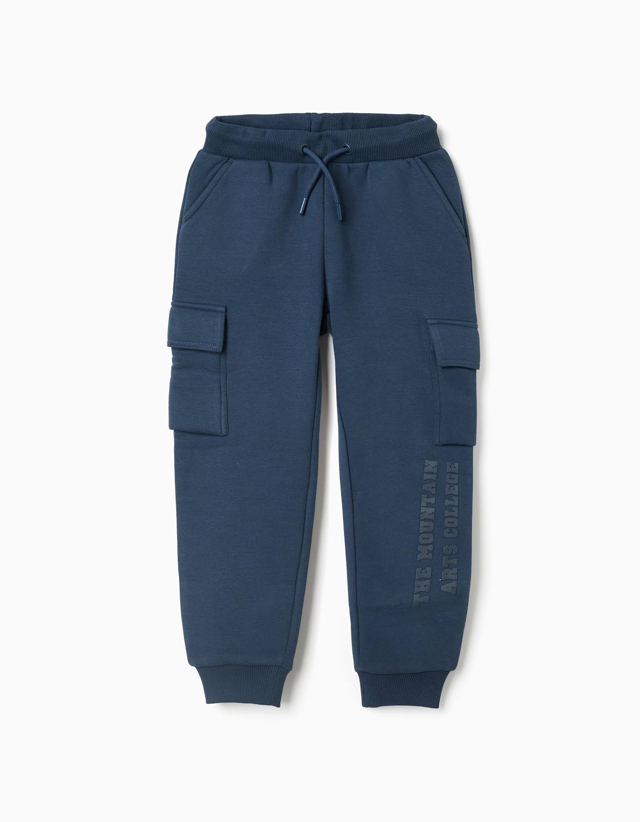 Pantalon De Jogging Cargo Bleu Foncé