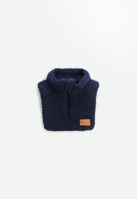 Bébé-Faux col zippé enfant en sherpa anouk