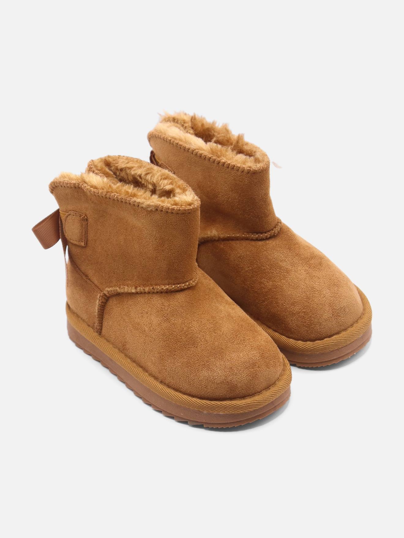 Bottines À Noeuds Camel