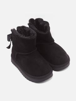 Chaussures-Chaussures bébé 17-26-Marche fille 19-26-Boots, bottines et bottes-Bottines à noeuds