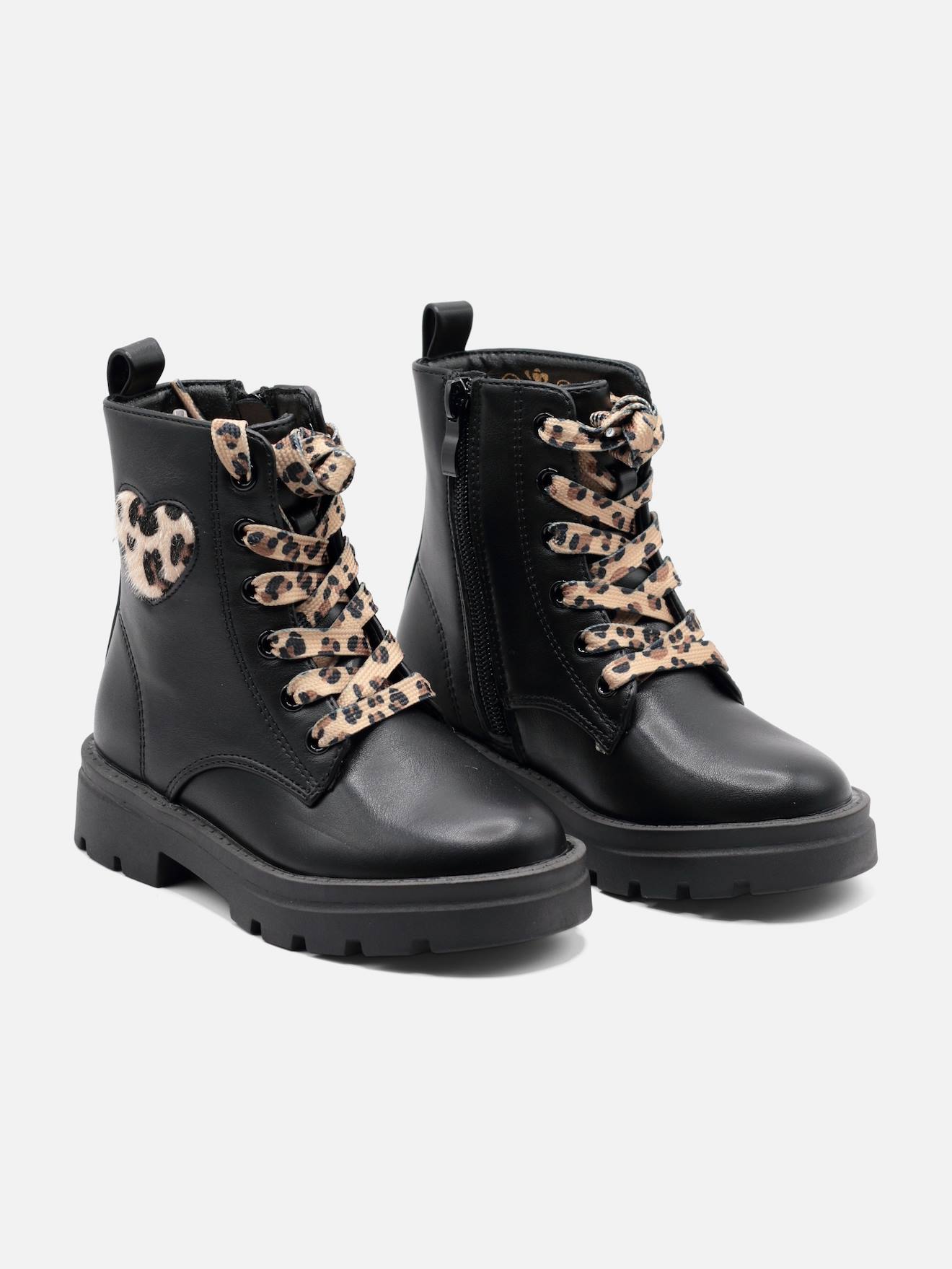 Bottines A Lacets Noir 9461
