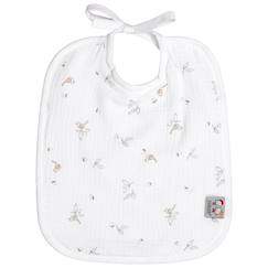 Puériculture-Bavoir à nouer en gaze de coton melody