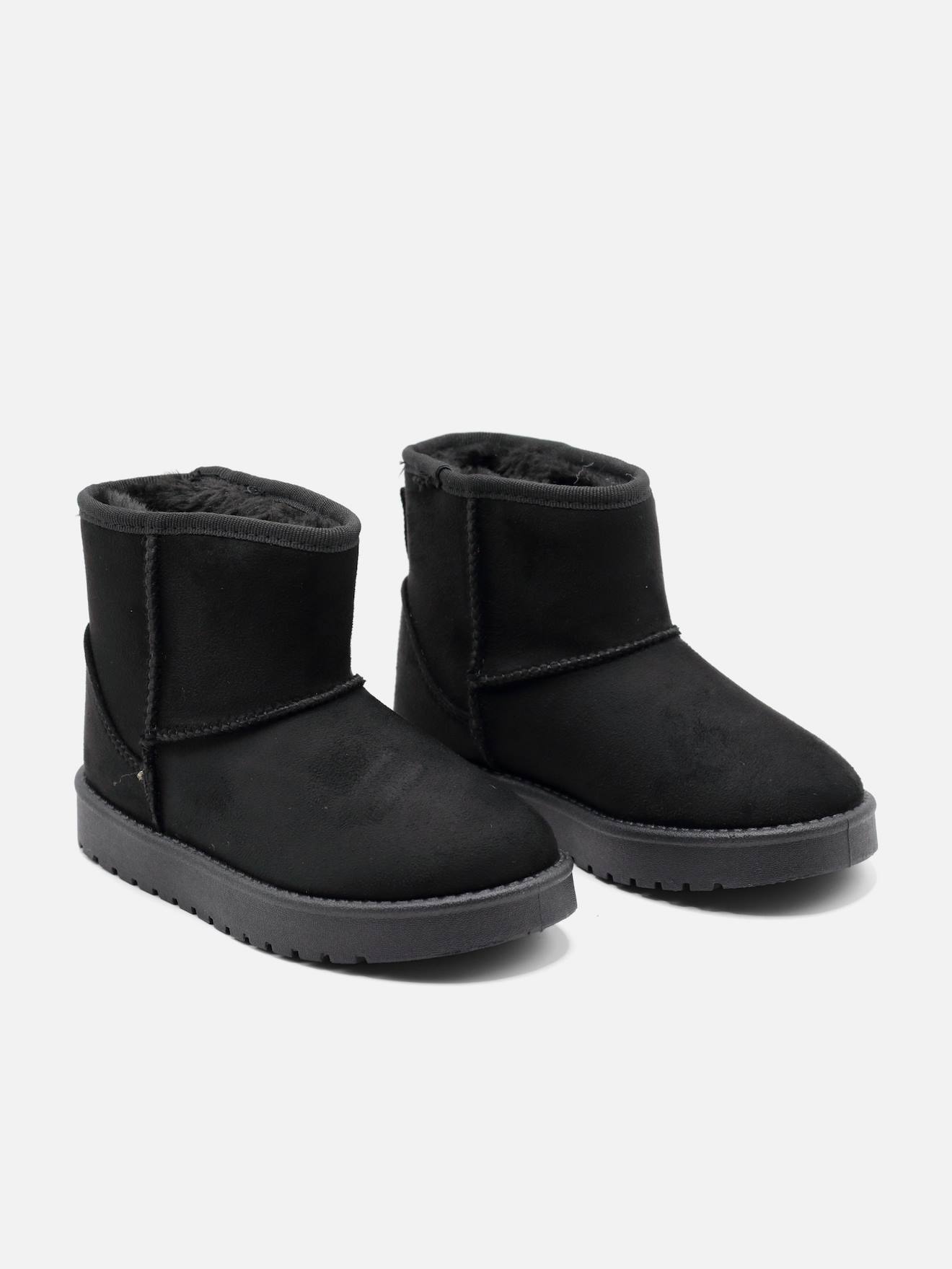 Bottines À Enfiler Noir