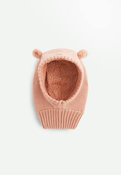 -Cagoule bébé en tricot esmée