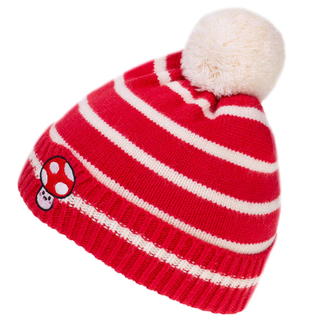 Bonnet Ultra Doux, Non Doublé Rouge