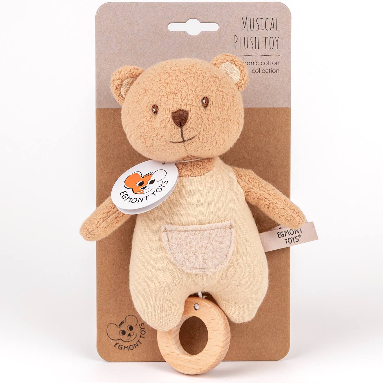 Boite À Musique Ours Marcel Beige