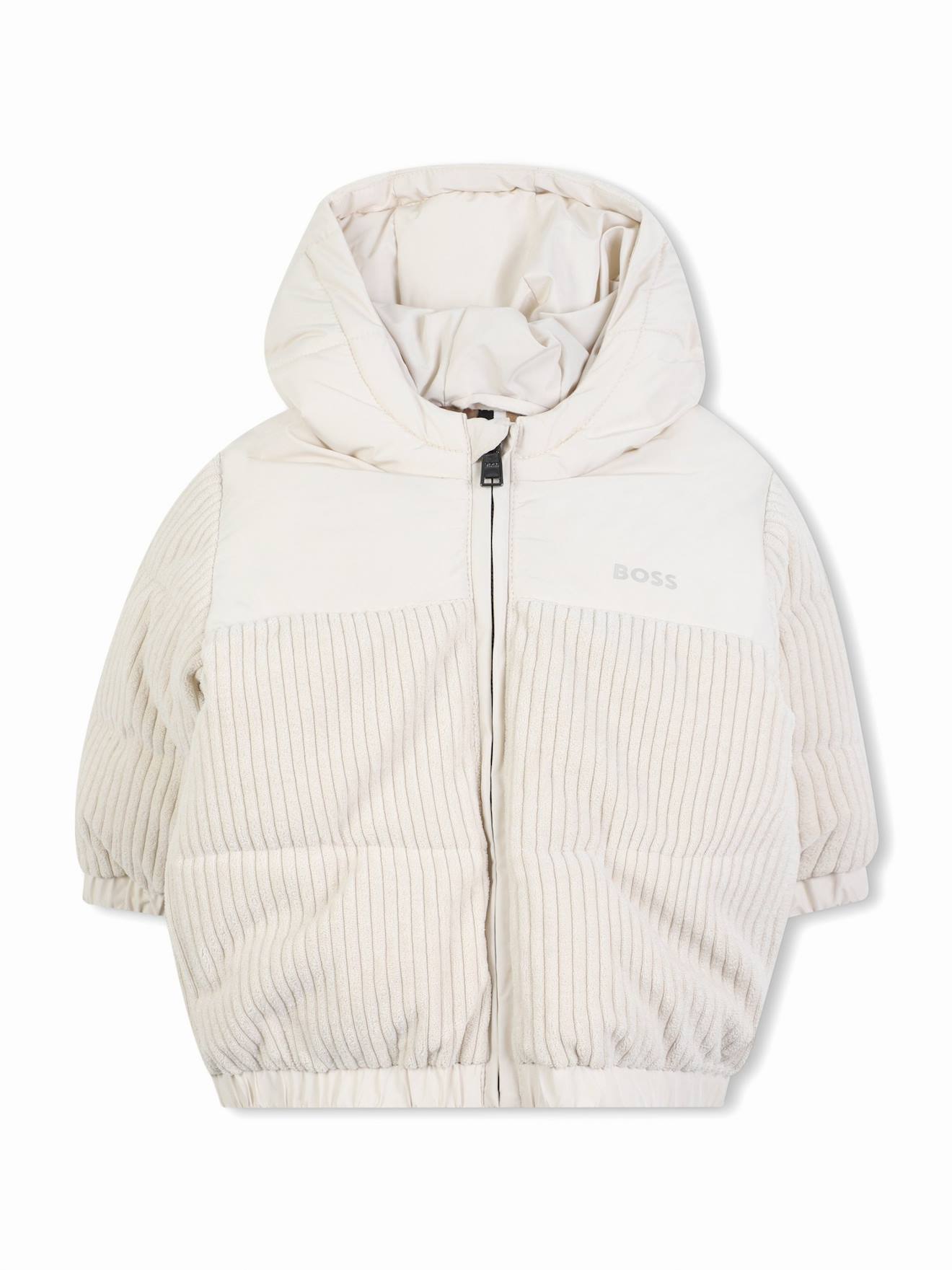 Blouson Bi Matières Vanille