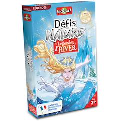 Jouet-Jeu de cartes - défis nature - légendes d'hiver - dès 7 ans - 2 à 6  joueurs - fabriqué en france