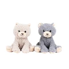 Jouet-Premier âge-Duo peluches chats romy 20 cm