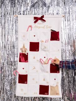 Calendrier de l'Avent en gaze de coton personnalisable  - vertbaudet enfant