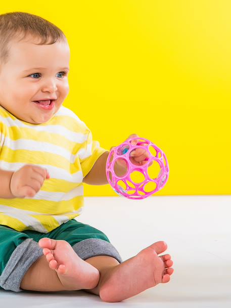 Oball - Hochet balle sensorielle rose