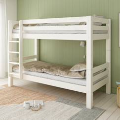 Lit superposé h160 séparable extra-solide en bois massif  hercule  - vertbaudet enfant