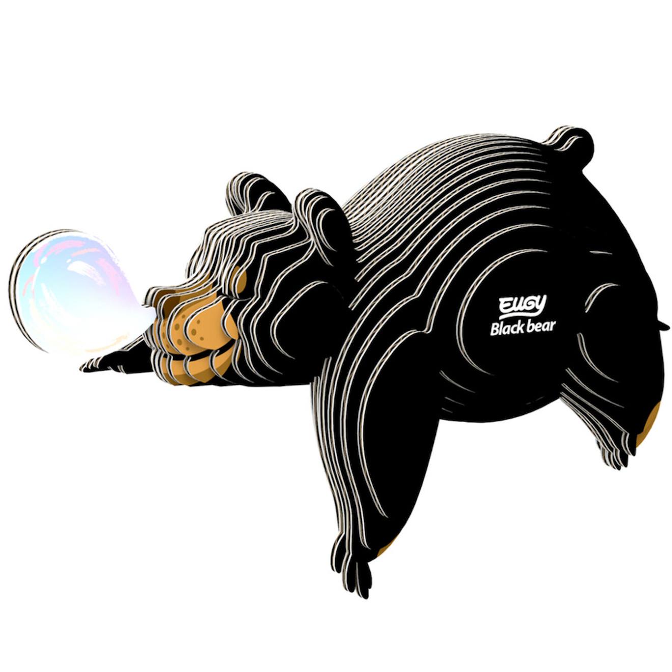 Puzzle 3d - Ours Noir Black