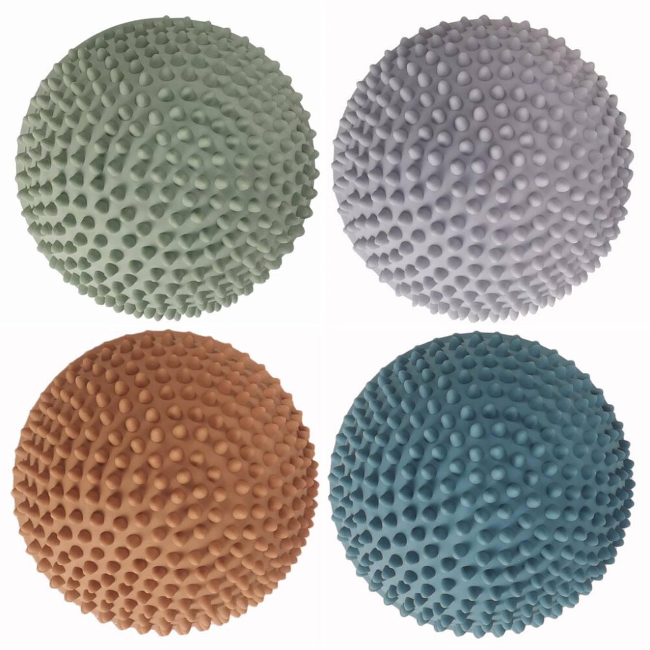 Set De 4 Pierres Sensorielles Multicolore