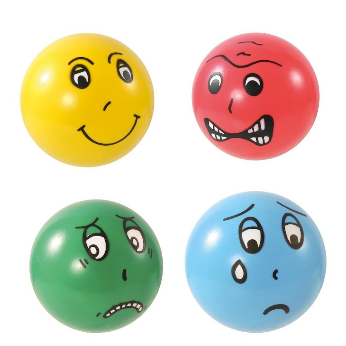 6 Ballons Emotions - Jouet Éducatif Pour Enfants Multi-coloured