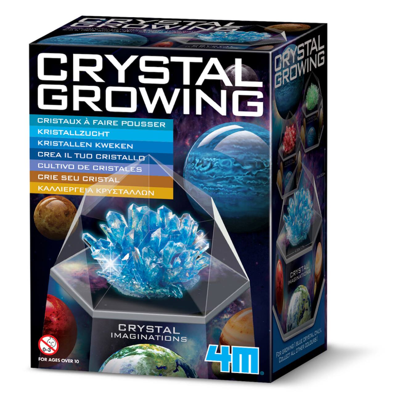 Cristaux De L’espace – Fais Pousser Et Expose Tes Propres Gemmes Colorées Blue